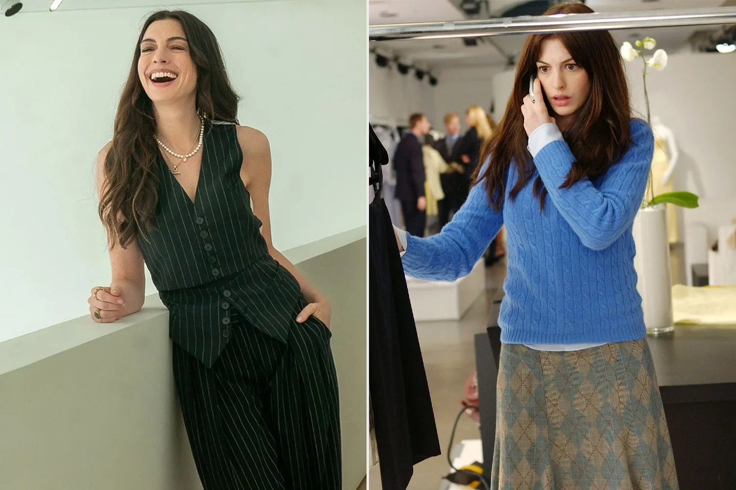 Anne Hathaway como Andy Sachs en The Devil Wears Prada 2