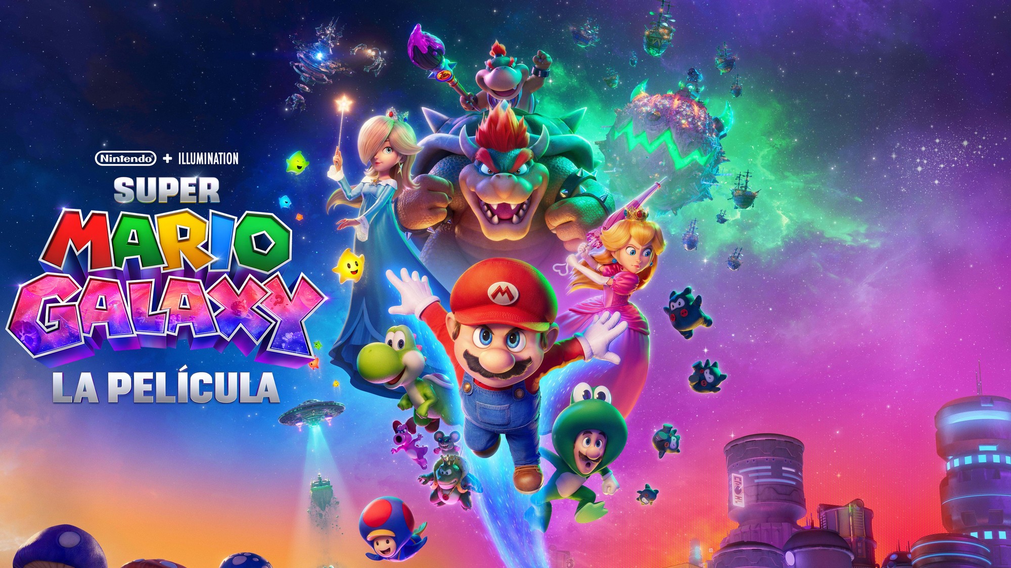 Escena de The Super Mario Galaxy Movie