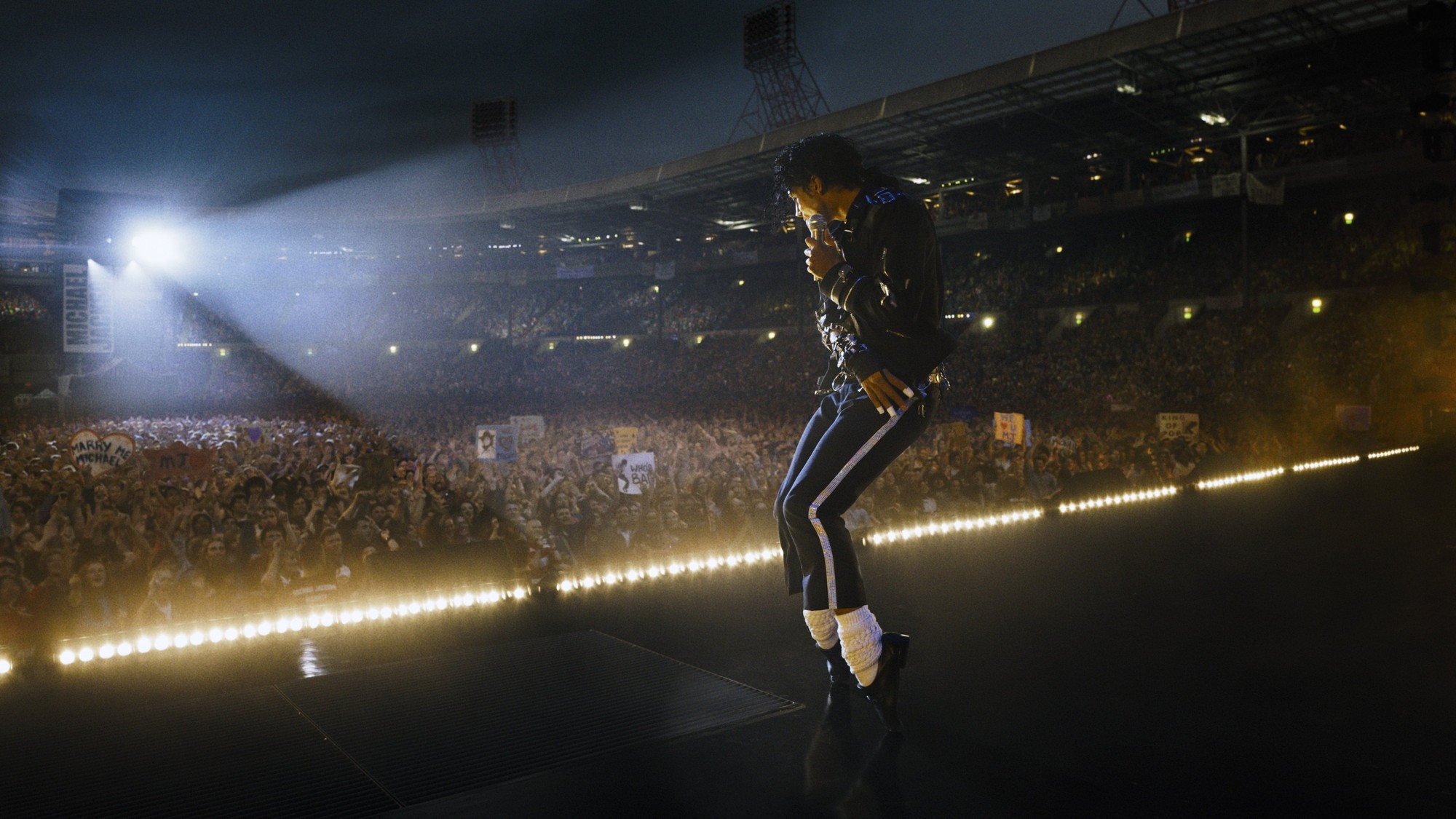 Escena de la película Michael, biopic de Michael Jackson