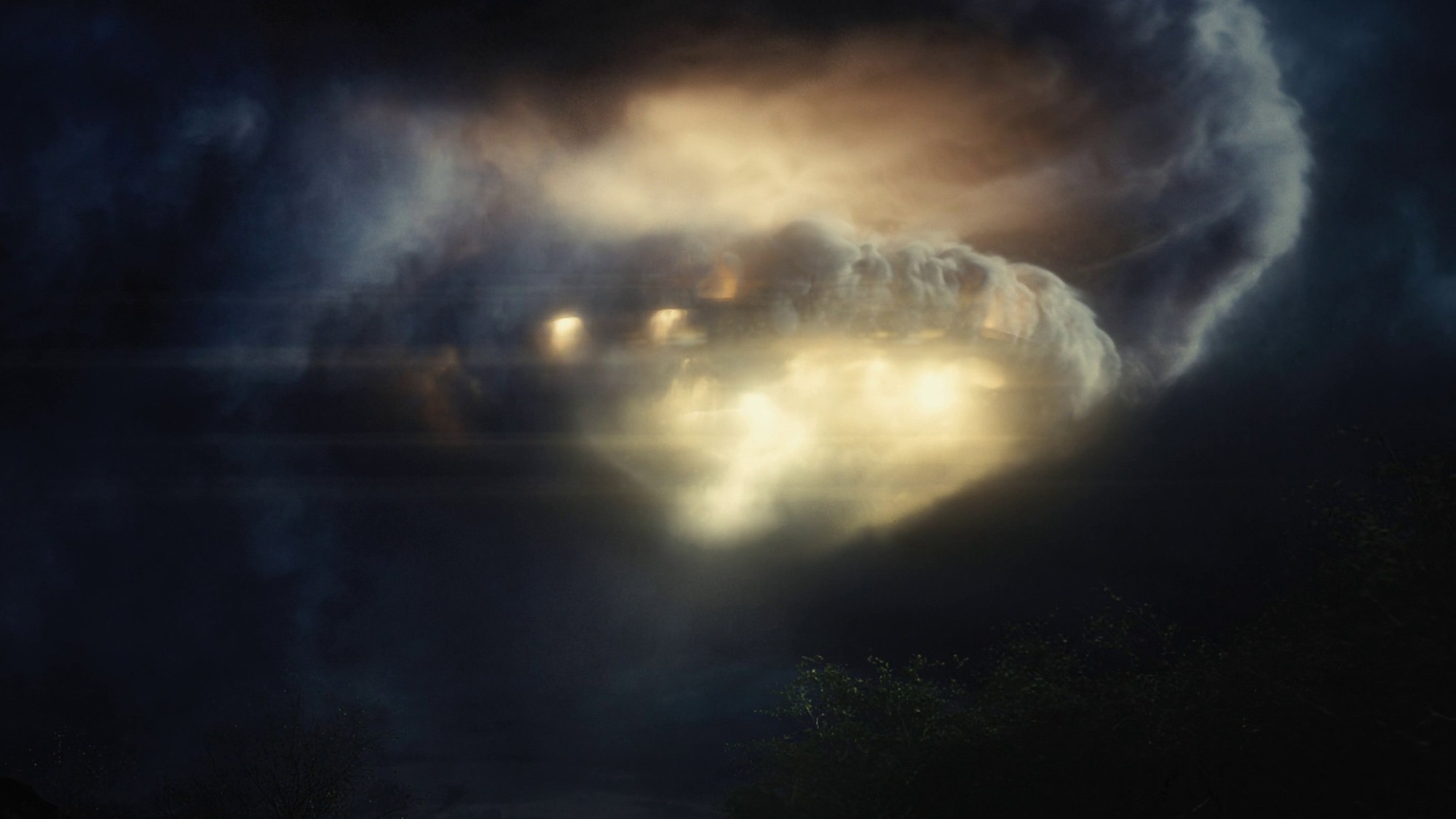 Escena de Disclosure Day de Steven Spielberg