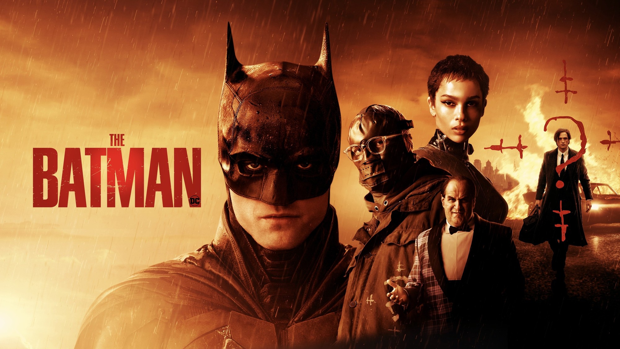 Escena de The Batman con Robert Pattinson como Bruce Wayne