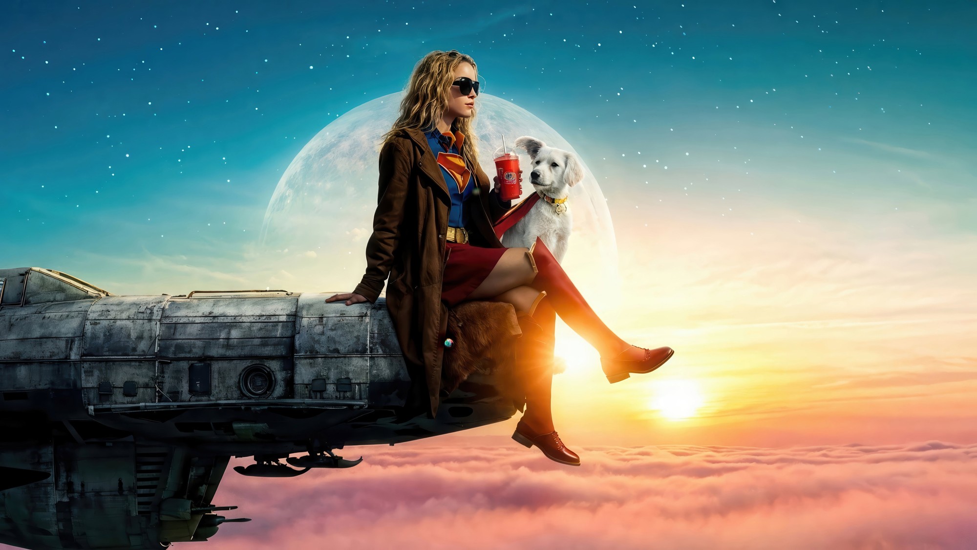 Supergirl película 2026 escena