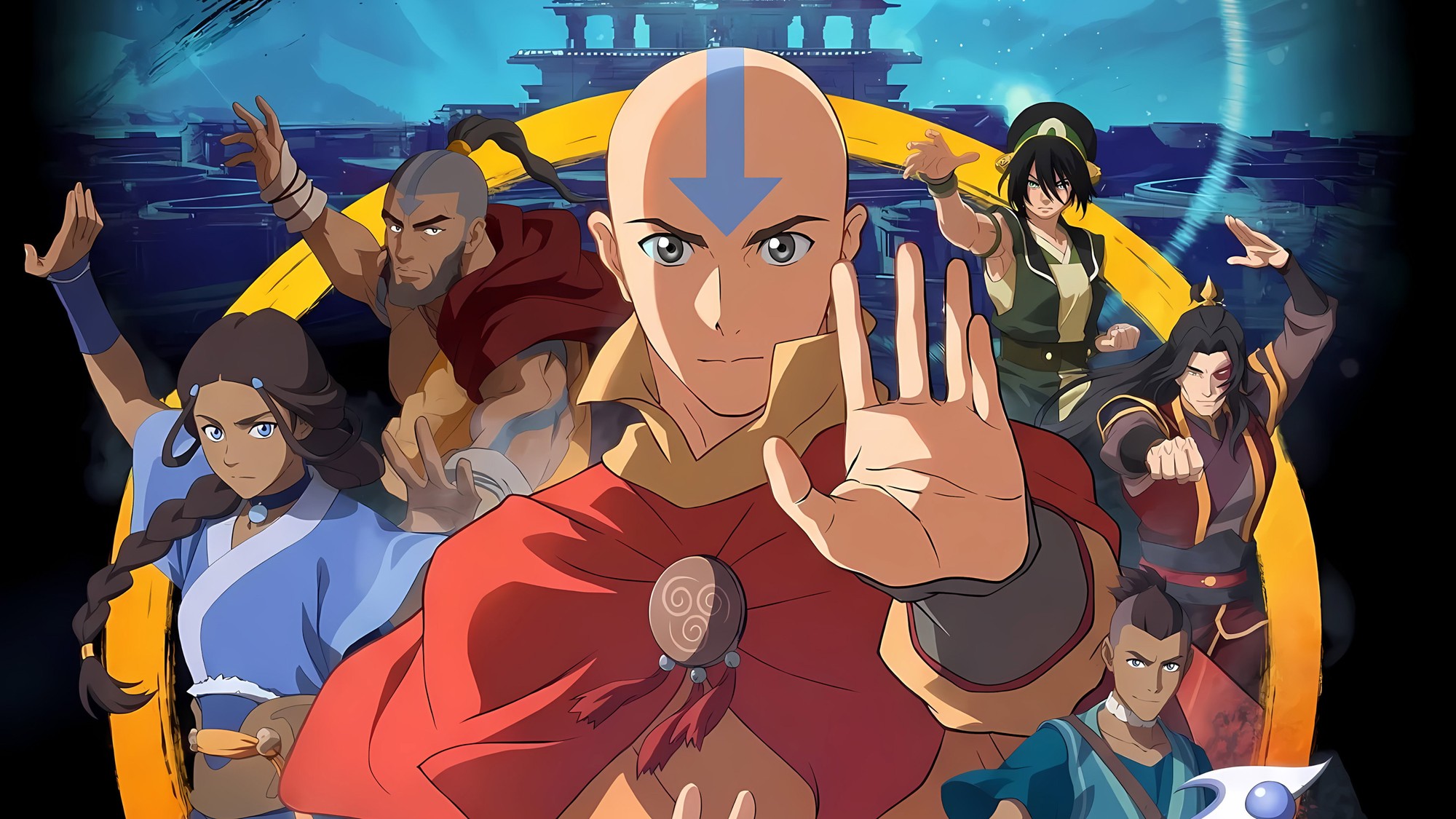 Imagen promocional de Avatar Aang: The Last Airbender