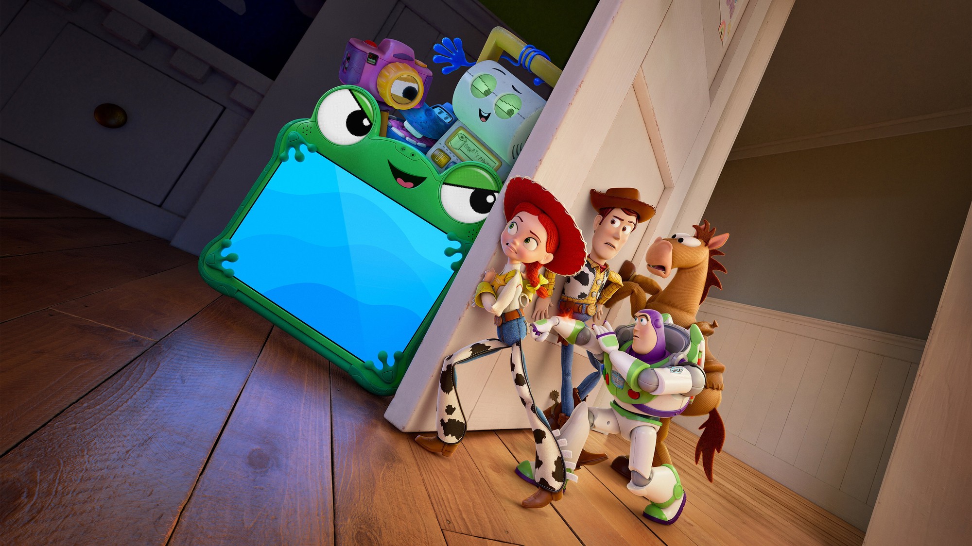 Toy Story 5 escena de la película