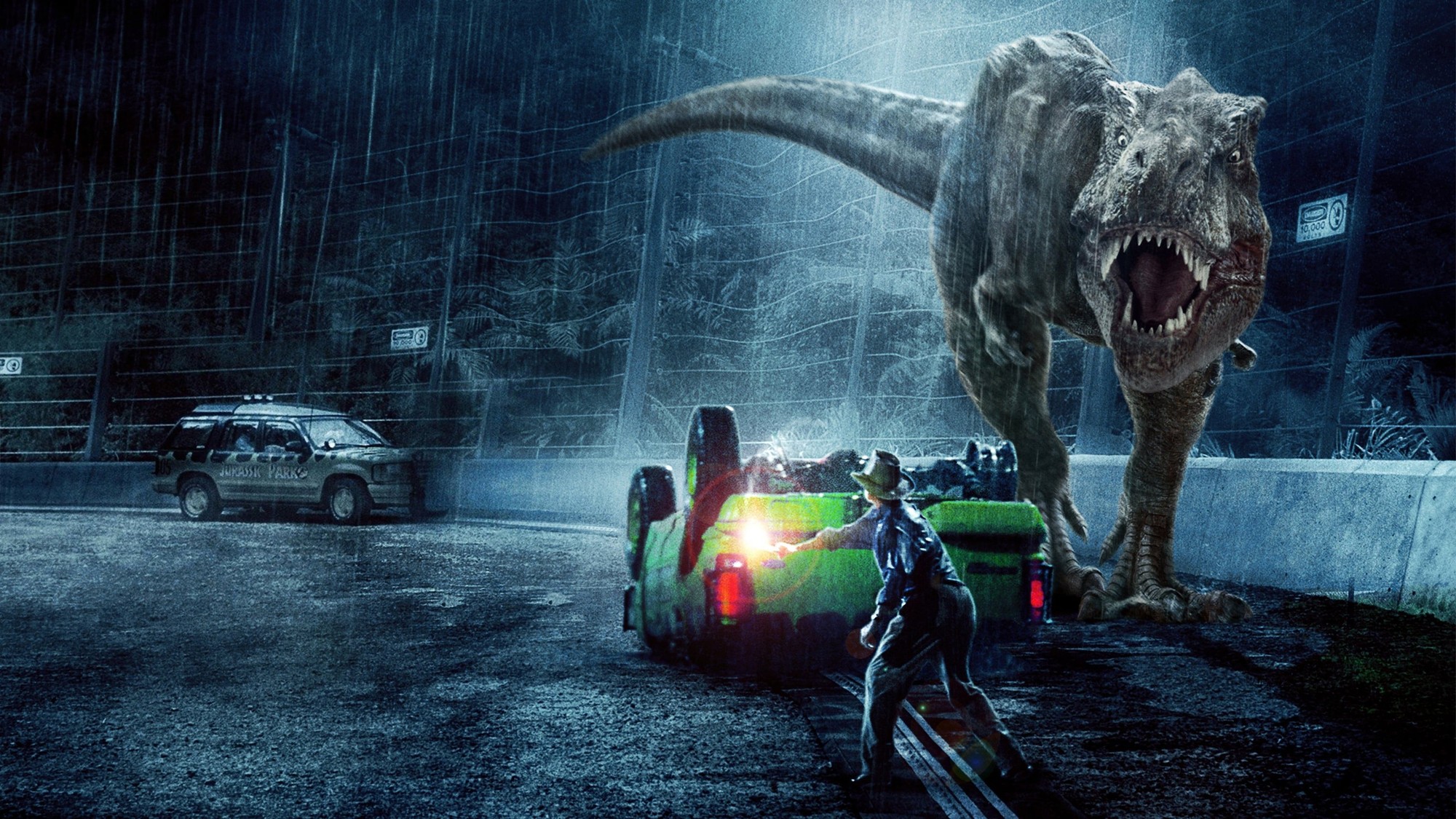 Escena de Jurassic Park, la película que convirtió a Sam Neill en ícono global del cine