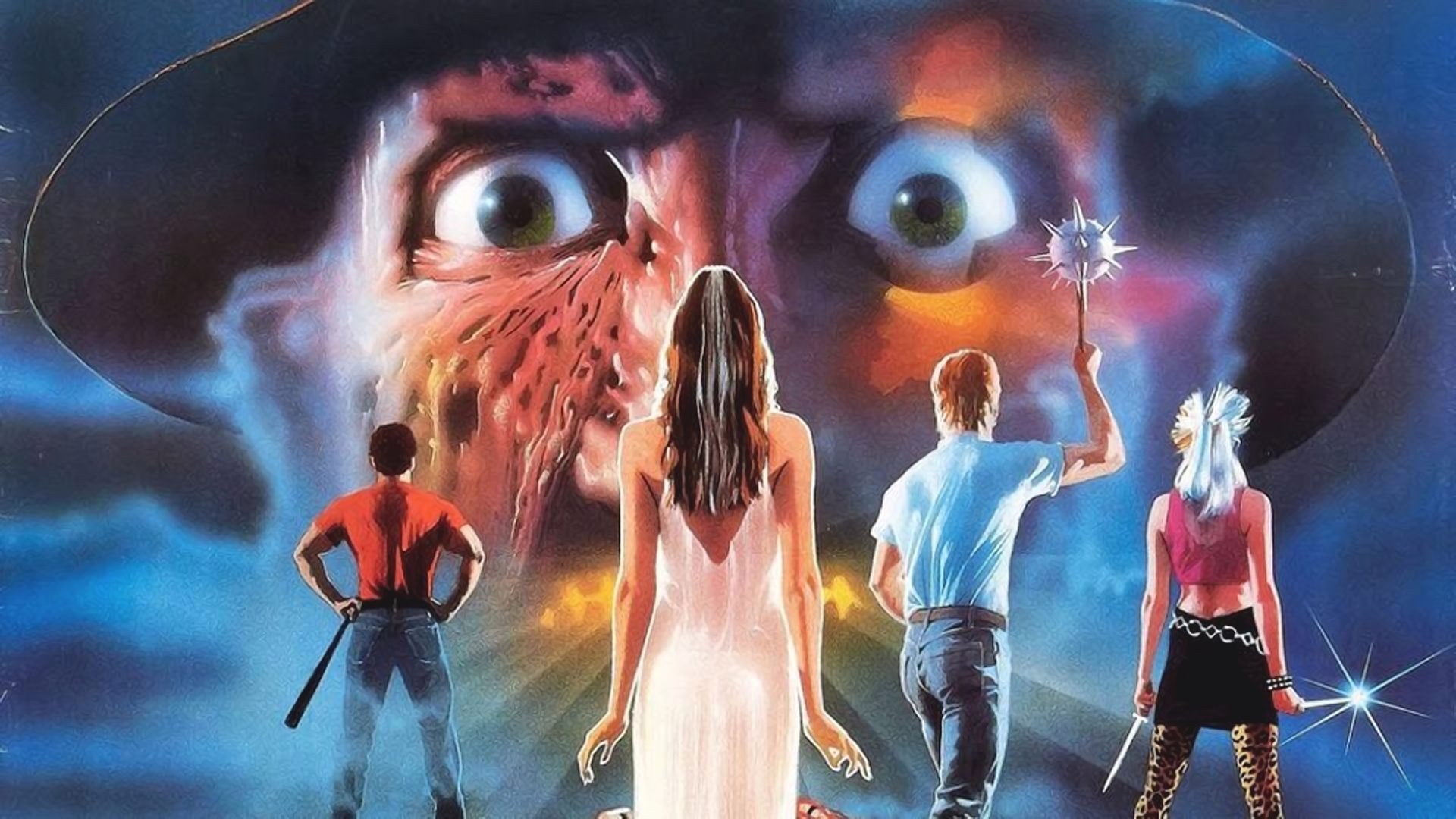 Escena de A Nightmare on Elm Street 3: Dream Warriors, dirigida por Chuck Russell